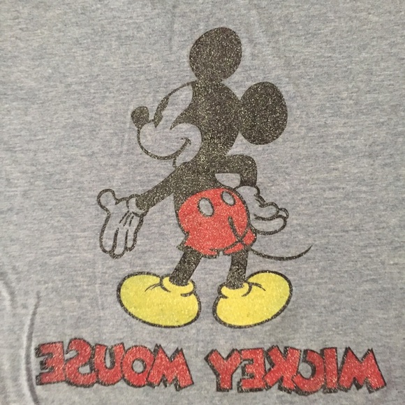 Glitter Disney Mickey Mouse T-shirts - Picture 5 of 8